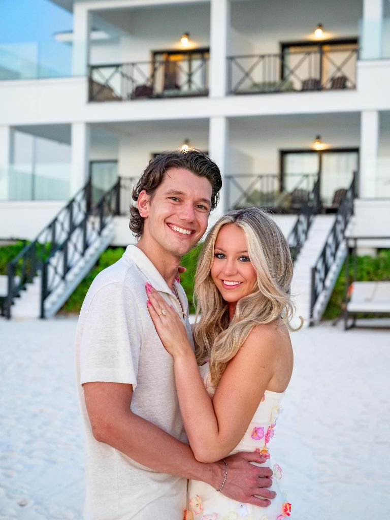 Becky and Drewski engagement